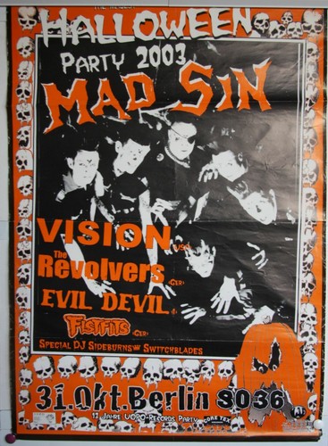 Mad sin halloween party - sin, 2003