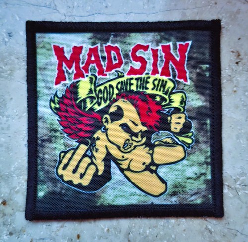 Patch aufnäher mad sin - --,